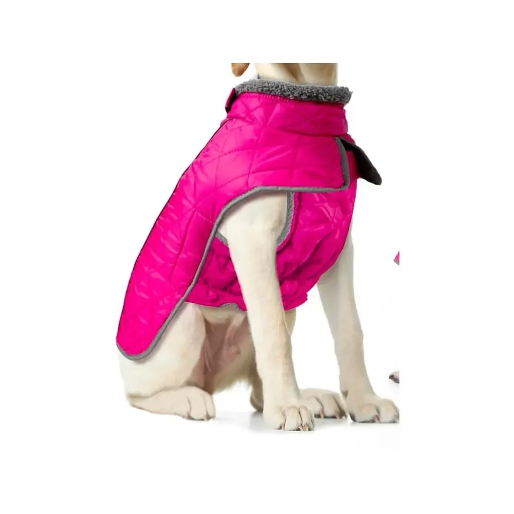 2X Fragralley Dog Coat, Waterproof Windproof, Reflective, Fleece Jacket